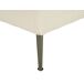 Beliani Chaise longue izquierdo Bouclé RIOM Beliani Chaise longue izquierdo Bouclé RIOM Blanco/ Beige