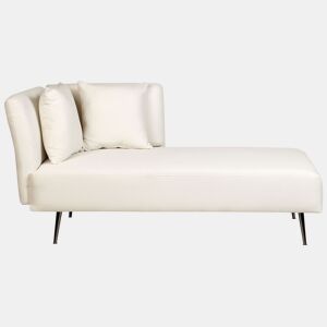 Beliani Chaise longue à esquerda Poliéster RIOM