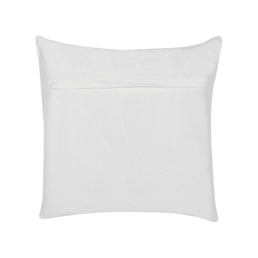 Almofada decorativa DILLENIA Algodão 45 x 45 cm Branco