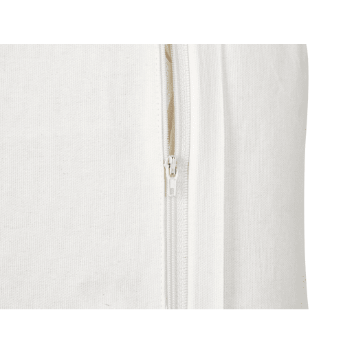 Almofada decorativa DILLENIA Algodão 45 x 45 cm Branco