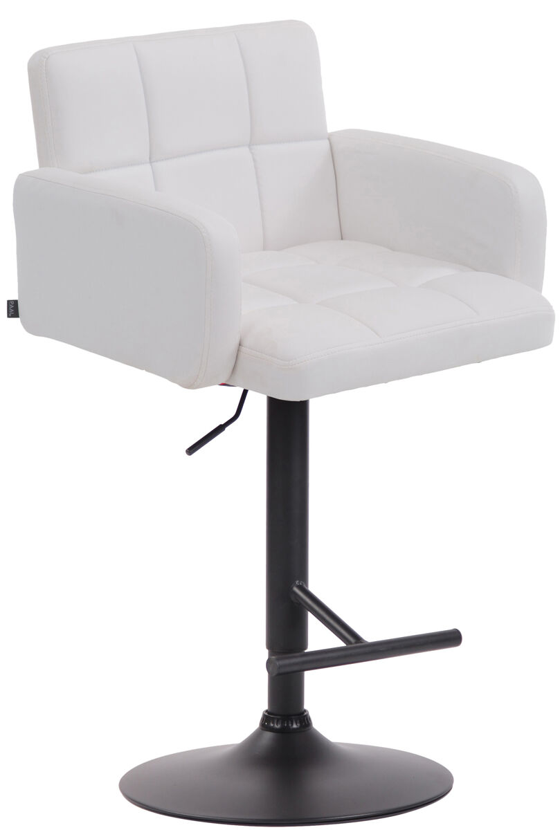 Taburete los angeles tapizado en piel sintética  56x60x113 cm
