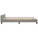 Estructura de cama con cabecero Botones 140x200 Estructura de cama con cabecero Botones 140x200 Gris Claro