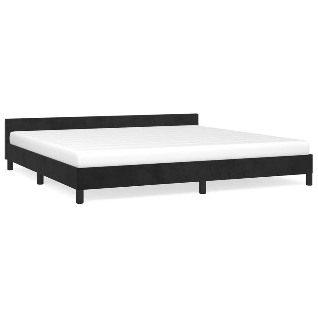 Estructura de cama 200x200 Negro