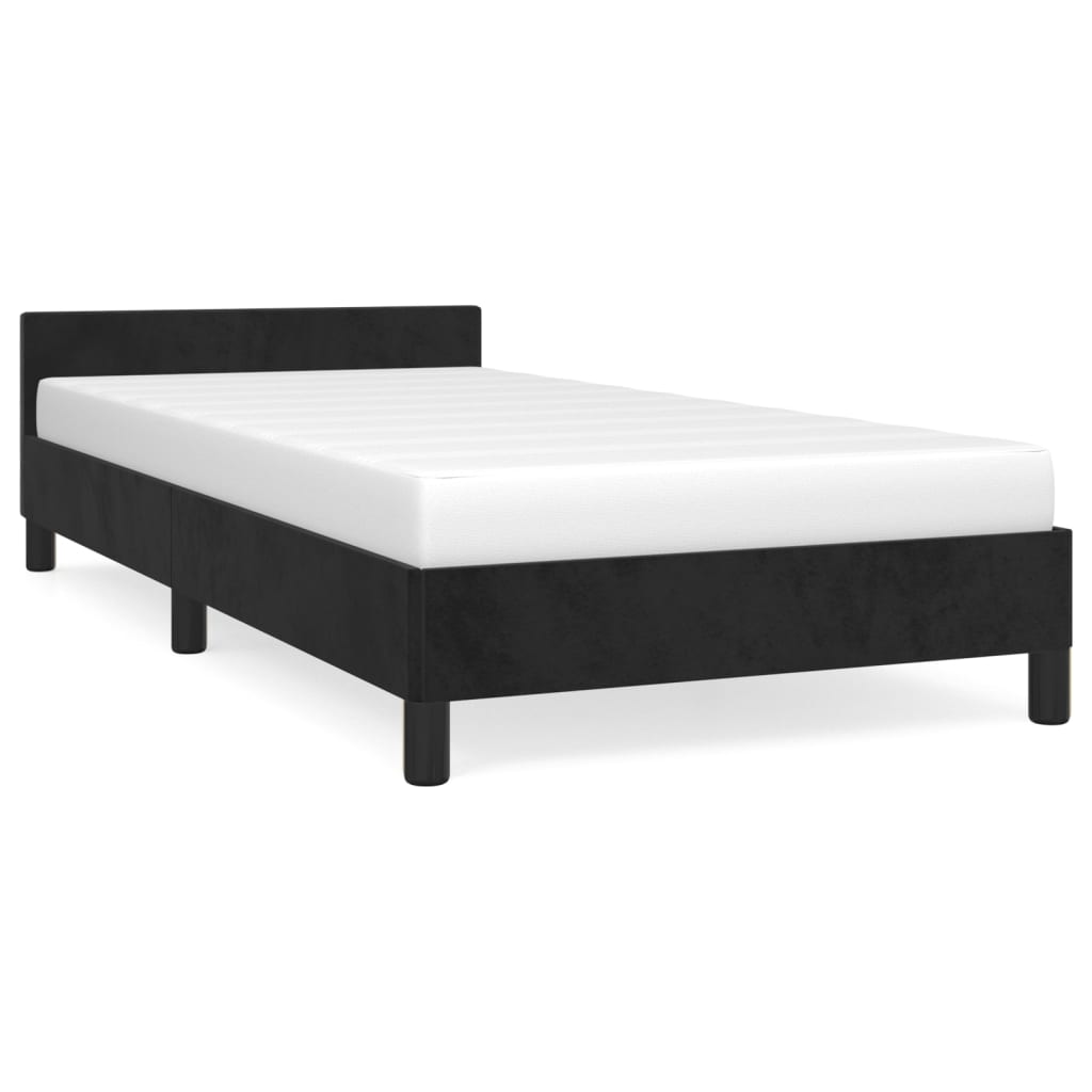Estructura de cama 80x200 Negro