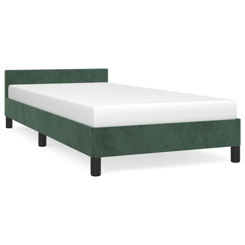 Estructura de cama 80x200 Verde