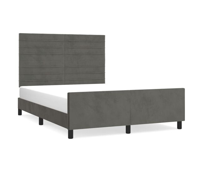 Estructura cama con cabecero Rayas horizontales 140x190