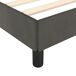 Estructura de cama con cabecero Liso con clavos 90x190 Estructura de cama con cabecero Liso con clavos 90x190 Gris