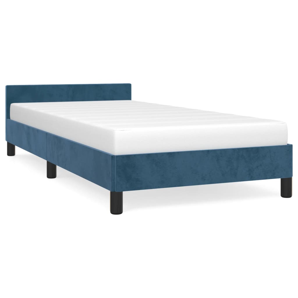 Estructura de cama 80x200 Azul