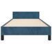 Estructura de cama con cabecero Bloques con cuadros 100x200 Estructura de cama con cabecero Bloques con cuadros 100x200 Azul
