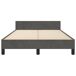 Estructura de cama con cabecero Bloques con cuadros 120x200 Estructura de cama con cabecero Bloques con cuadros 120x200 Azul