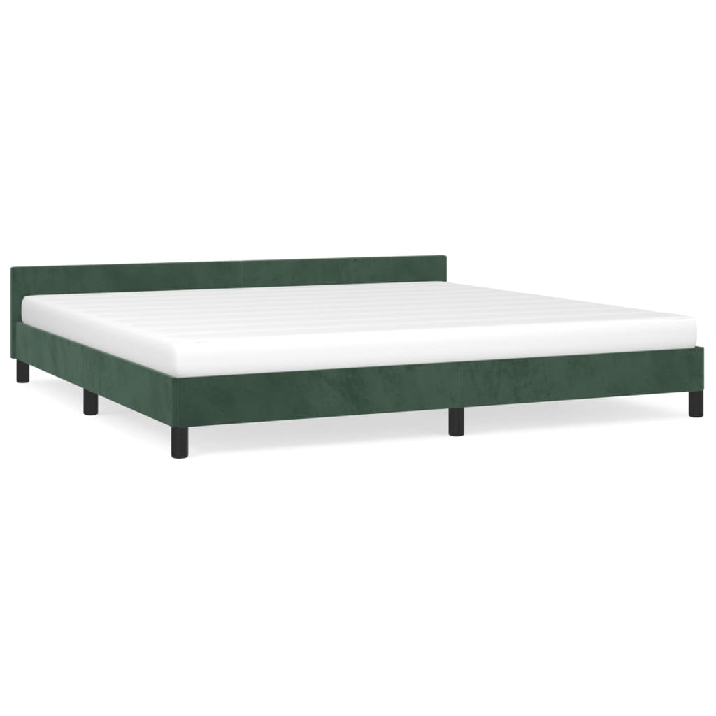 Estructura de cama 200x200 Verde