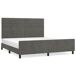 Estructura cama con cabecero Rayas horizontales 160x200 Estructura cama con cabecero Rayas horizontales 160x200 Azul