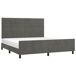 Estructura cama con cabecero Rayas horizontales 160x200 Estructura cama con cabecero Rayas horizontales 160x200 Azul