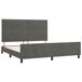 Estructura cama con cabecero Rayas horizontales 160x200 Estructura cama con cabecero Rayas horizontales 160x200 Azul