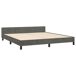 Estructura cama con cabecero Rayas horizontales 160x200 Estructura cama con cabecero Rayas horizontales 160x200 Azul