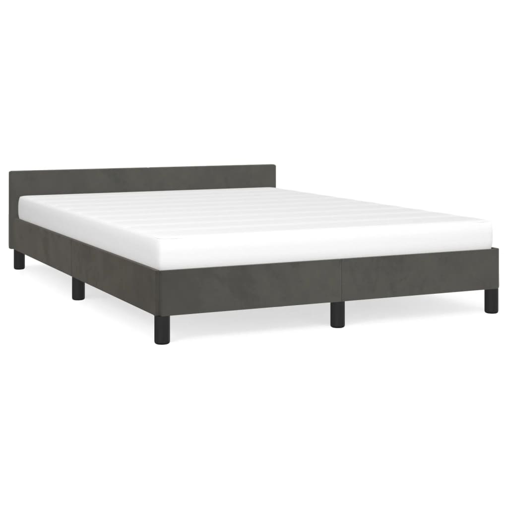 Estructura de cama 140x200 Gris