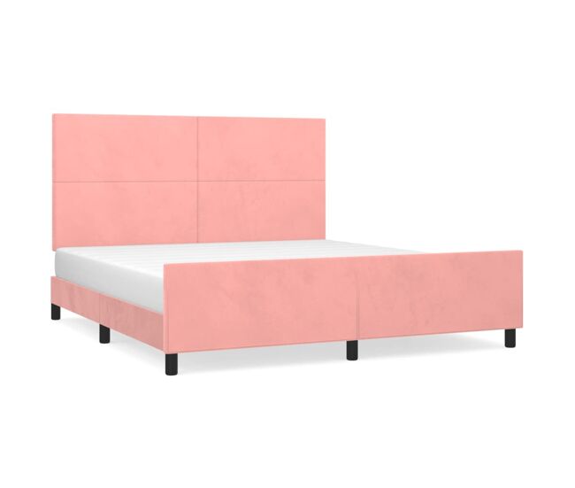 Estructura de cama con cabecero Diseño plano 180x200