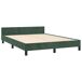 Estructura cama con cabecero Rayas horizontales 140x190 Estructura cama con cabecero Rayas horizontales 140x190 Gris