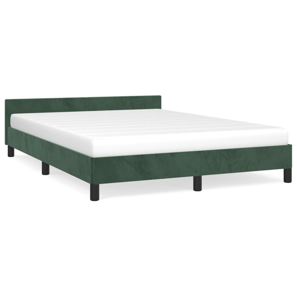 Estructura de cama 140x200 Verde