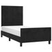 Estructura de cama con cabecero Bloques con cuadros 90x200 Estructura de cama con cabecero Bloques con cuadros 90x200 Gris