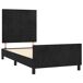 Estructura de cama con cabecero Bloques con cuadros 90x200 Estructura de cama con cabecero Bloques con cuadros 90x200 Gris