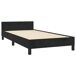 Estructura de cama con cabecero Bloques con cuadros 90x200 Estructura de cama con cabecero Bloques con cuadros 90x200 Gris