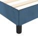Estructura de cama con cabecero Rayas horizontales 100x200 Estructura de cama con cabecero Rayas horizontales 100x200 Azul
