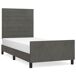 Estructura de cama con cabecero Rayas horizontales 80x200 Estructura de cama con cabecero Rayas horizontales 80x200 Azul