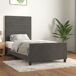 Estructura de cama con cabecero Rayas horizontales 80x200 Estructura de cama con cabecero Rayas horizontales 80x200 Azul