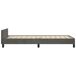 Estructura de cama con cabecero Rayas horizontales 80x200 Estructura de cama con cabecero Rayas horizontales 80x200 Azul