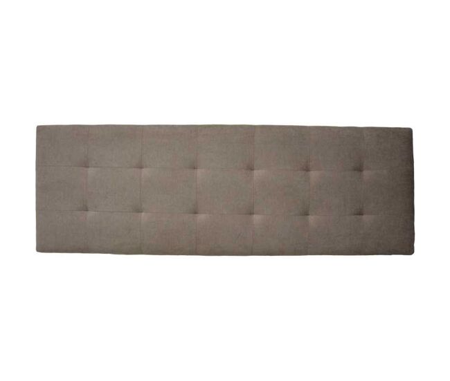 Cabecero venus (color: visón - tamaño: 110x55 - material: tela)