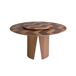 ANGEL CERDA Mesa comedor redonda nogal 150x150 ANGEL CERDA Mesa comedor redonda nogal 150x150 Nogal