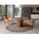 ANGEL CERDA Mesa comedor redonda nogal 150x150 ANGEL CERDA Mesa comedor redonda nogal 150x150 Nogal