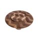 ANGEL CERDA Mesa comedor redonda nogal 150x150 ANGEL CERDA Mesa comedor redonda nogal 150x150 Nogal