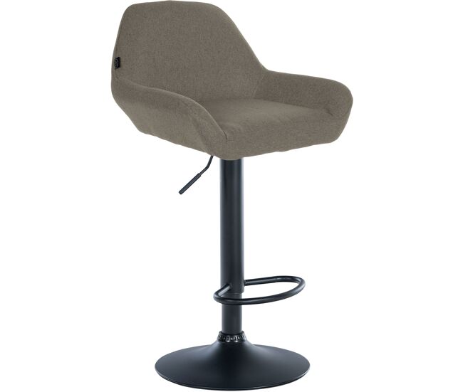 Taburete de bar braga en tela 52x51x89-109 cm