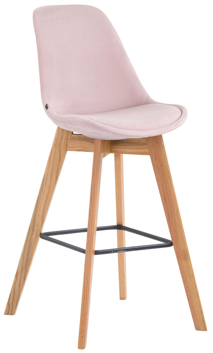 Taburete metz en terciopelo 56x48x112 cm