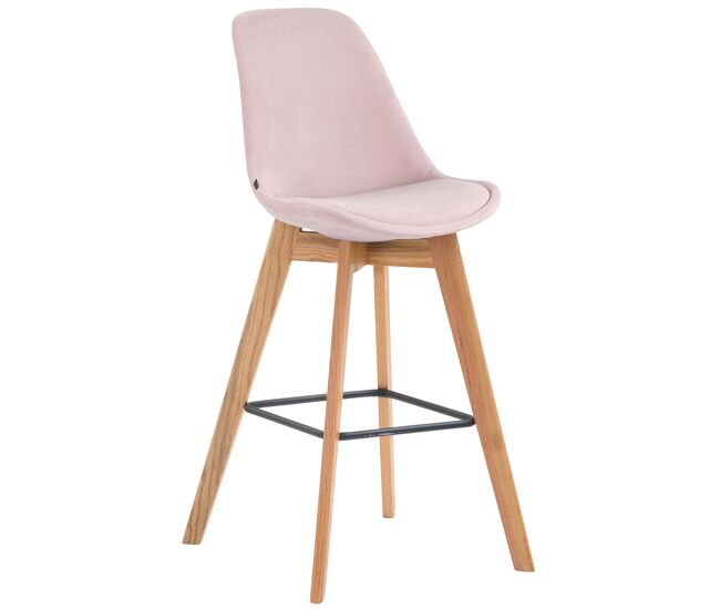 Taburete metz en terciopelo 56x48x112 cm
