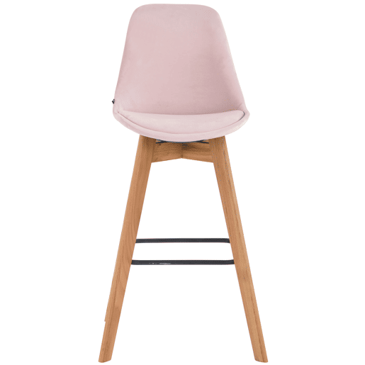 Taburete Metz En Terciopelo Rosado 56X48X112 cm Taburete Metz En Terciopelo Rosado 56X48X112 cm