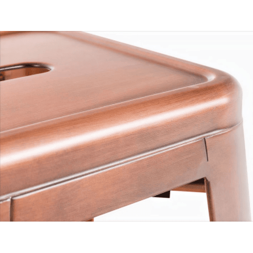 Taburete de bar Joshua Metal Cobre 43X43X76 cm