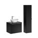 Conjunto lavabo individual y mueble columna Éros Negro Eros 60 Conjunto lavabo individual y mueble columna Éros Negro Eros 60 Negro