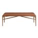 ANGEL CERDA Banqueta polipiel marrón 130x40 ANGEL CERDA Banqueta polipiel marrón 130x40 Nogal