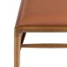 ANGEL CERDA Banqueta polipiel marrón 130x40 ANGEL CERDA Banqueta polipiel marrón 130x40 Nogal