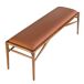 ANGEL CERDA Banqueta polipiel marrón 130x40 ANGEL CERDA Banqueta polipiel marrón 130x40 Nogal
