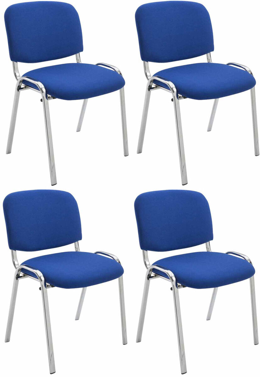Set De 4 Silla de Visita - Ken - Tela
