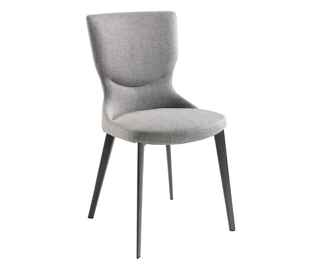 Angel cerda silla tela gris