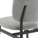 ANGEL CERDA Silla tela gris claro ANGEL CERDA Silla tela gris claro Gris