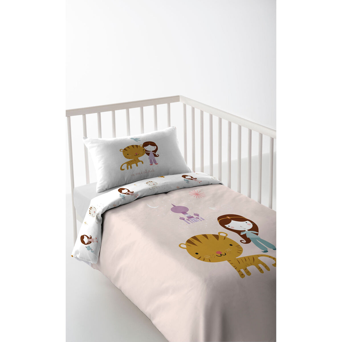 FUNDA NÓRDICA REVERSIBLE CUNA/MAXICUNA MIL UNA NOCHE