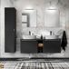 Mueble bajo lavabo Eros Mueble bajo lavabo Eros Negro