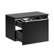 Mueble bajo lavabo de con 2 nichos Éros Mueble bajo lavabo de con 2 nichos Éros Negro