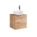 Conjunto mueble lavabo individual y columna April 60 Conjunto mueble lavabo individual y columna April 60 Blanco